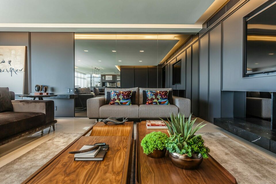 SALA DE ESTAR,  APTO 502 - CASA & COZINHA ARQUITETURA